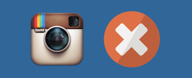Instagramを止めたい！アカウントの削除方法